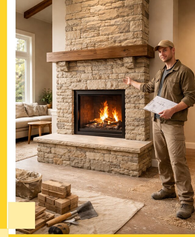 Камины под ключ в Добрянке от 181836 р. | ЭриданДбр — установка