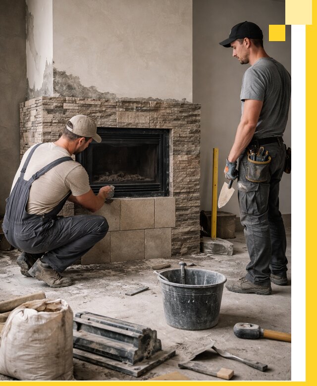 Камины под ключ в Добрянке: проект, изготовление и монтаж