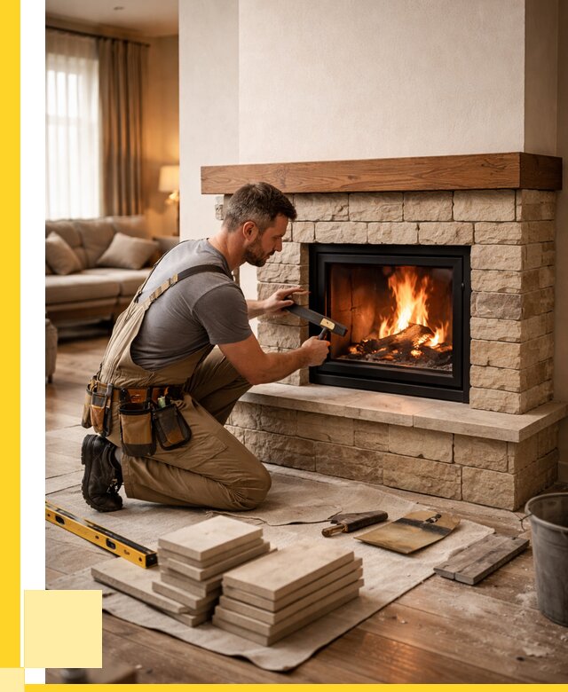 Строительство каминов в Добрянке от 151530 р., ЭриданДбр - под ключ