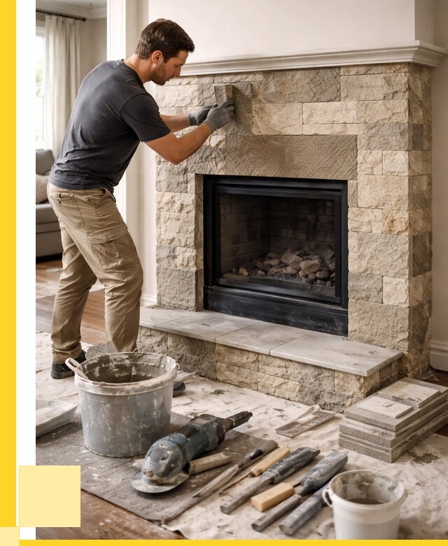 Ремонт каминов и печей в Добрянке от 15153 р. | ЭриданДбр