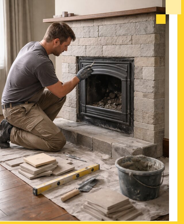 Профессиональный ремонт каминов в Добрянке восстановление и сервис