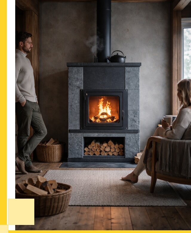 Каминопечи из кирпича в Добрянке под ключ от 121224 р., ЭриданДбр