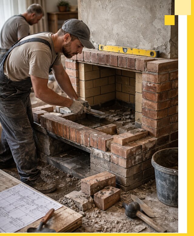 Изготовление и установка каминопечей под ключ в Добрянке