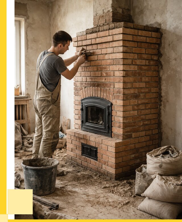 Строительство печей в Добрянке от 65663 р. под ключ, ЭриданДбр