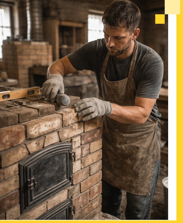 Изготовление печей на заказ в Добрянке с проектом и монтажом