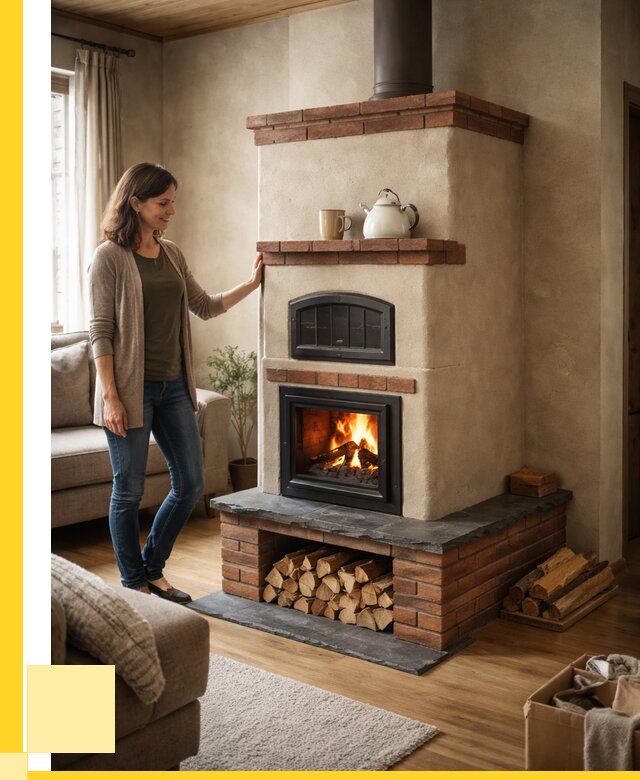 Печи шведки в Добрянке от 85867 р. | ЭриданДбр — печь шведка