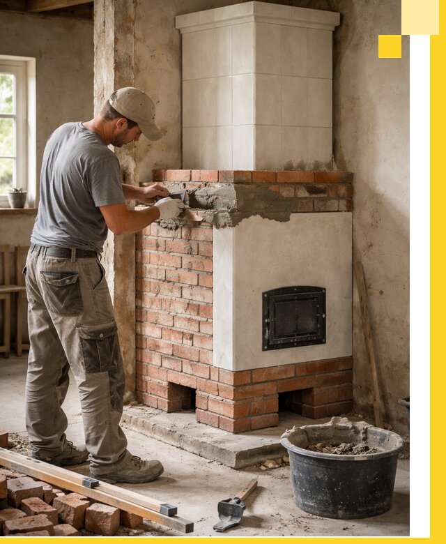 Изготовление и установка печей-голландок под ключ в Добрянке