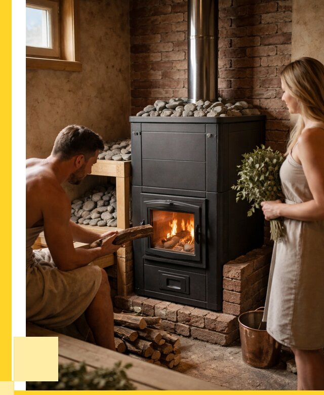 Кирпичная печь для бани на заказ в Добрянке от 55561 р. | ЭриданДбр