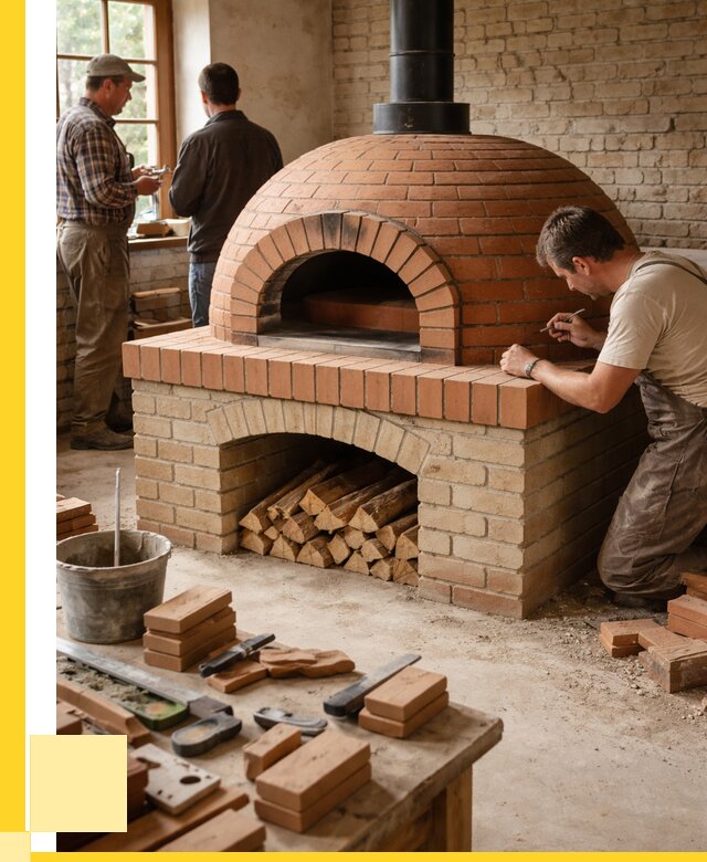 Помпейская печь дровяная для пиццы в Добрянке | ЭриданДбр от 202040 р.