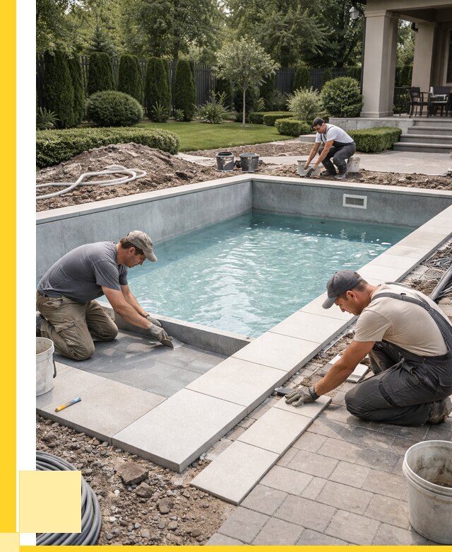 Монтаж бассейнов в Добрянке под ключ от 454590 р. | ЭриданДбр