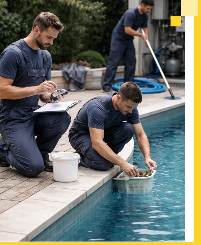 Профессиональное обслуживание бассейнов в Добрянке под ключ