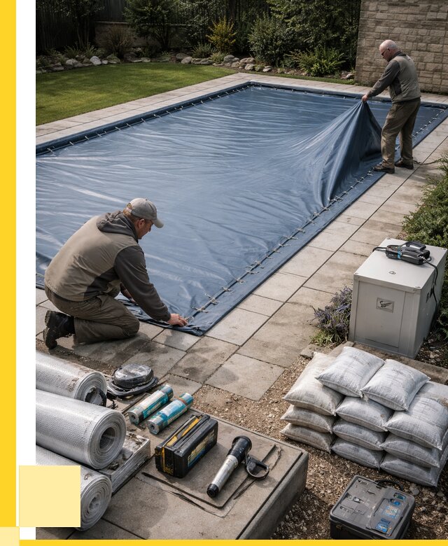 Консервация бассейнов в Добрянке под ключ от 6566 р. | ЭриданДбр