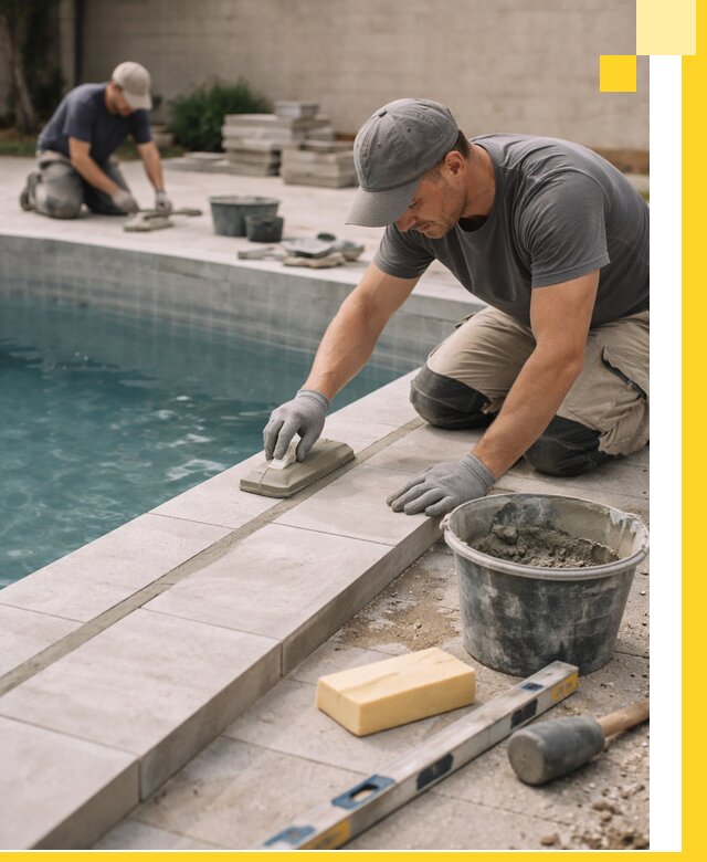 Отделка бассейнов в Добрянке: декоративная отделка и гидроизоляция