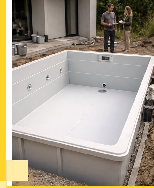 Полипропиленовые бассейны в Добрянке от 252550 р. | ЭриданДбр