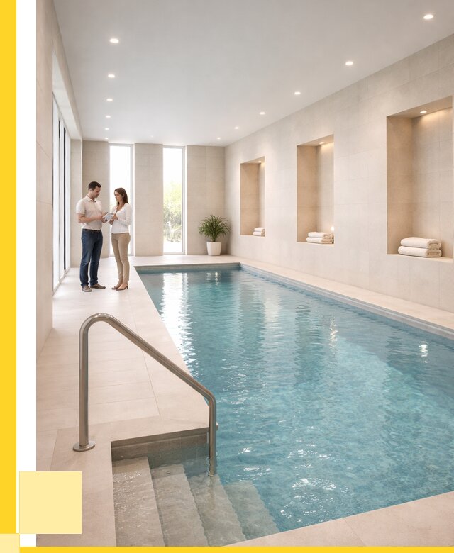 Бассейны в помещении под ключ в Добрянке от 1515300 р. | ЭриданДбр