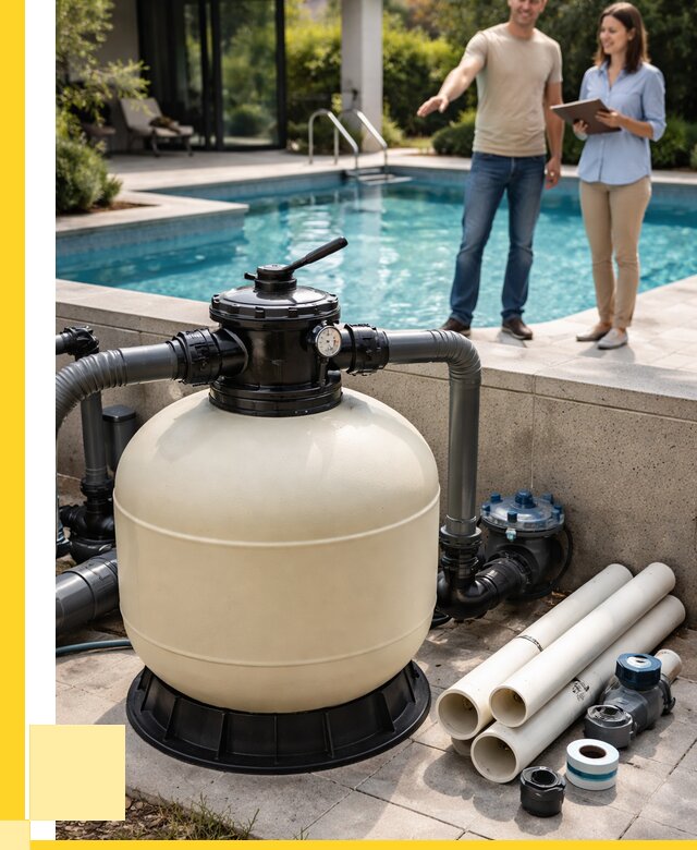 Песочные фильтры для бассейнов в Добрянке от 18184 р., ЭриданДбр