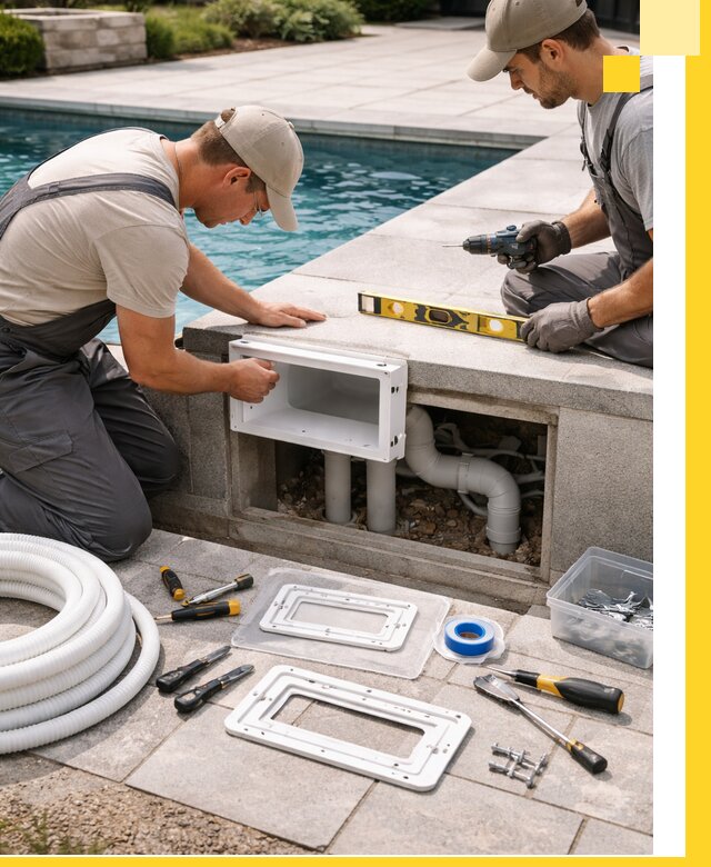 Поставка и установка скиммеров для бассейнов в Добрянке