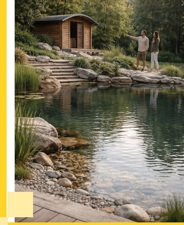 Природные бассейны под ключ в Добрянке от 454590 р. | ЭриданДбр