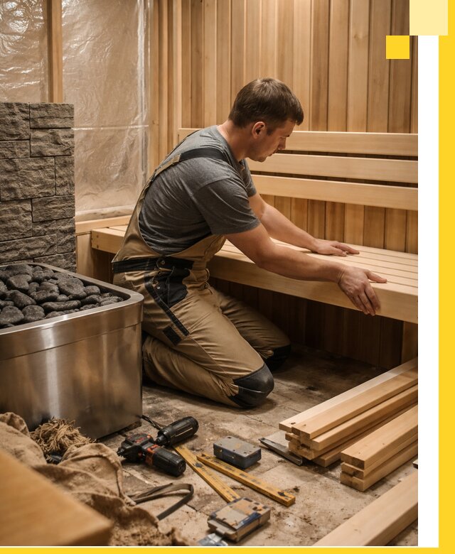 Сауны для дома под ключ с проектированием и монтажом в Добрянке