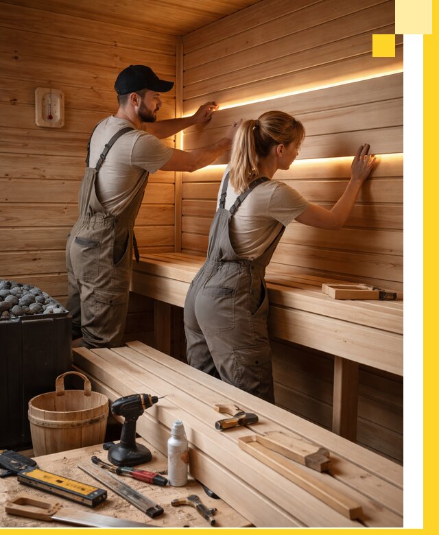 Дизайн саун и бань под ключ с индивидуальным проектом в Добрянке