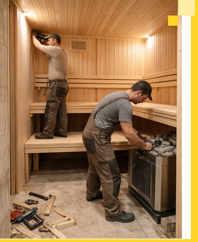 Купить сауну под ключ в Добрянке с монтажом и гарантией