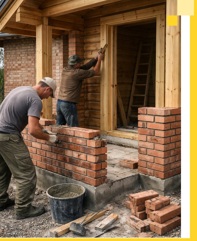 Строительство кирпичных бань под ключ в Добрянке с гарантией качества