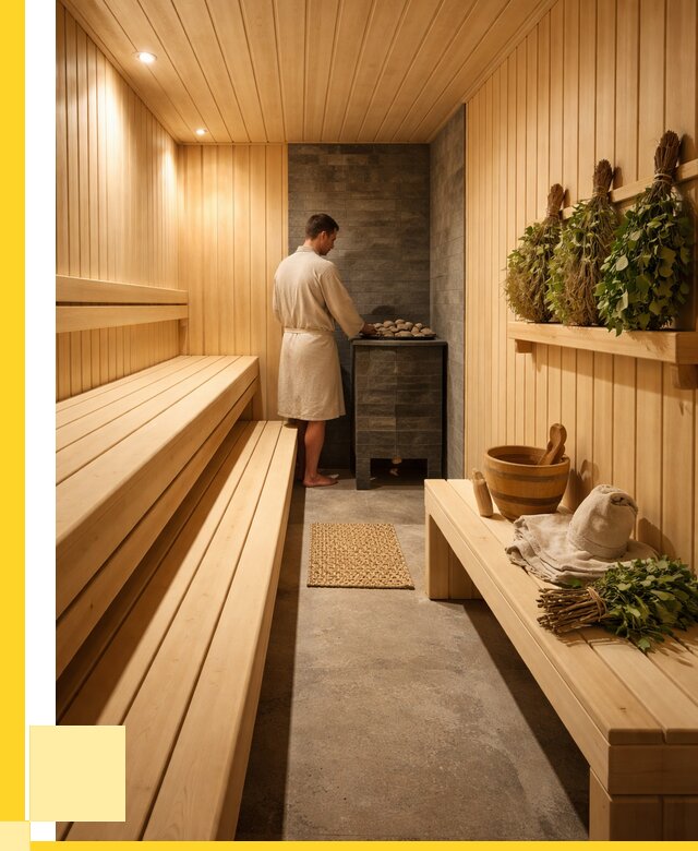 Отделка парной под ключ в Добрянке от 353570 р. | ЭриданДбр