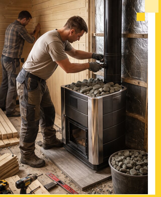 Проектирование и строительство парилок для бани в Добрянке под ключ