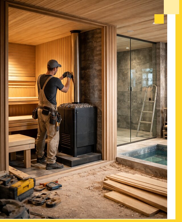 Полное строительство банных комплексов под ключ в Добрянке