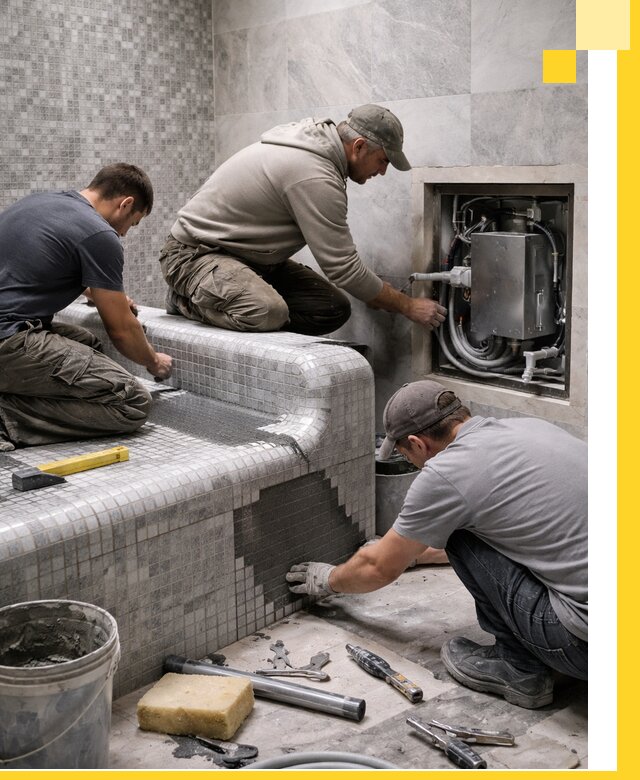 Проекты хамамов под ключ в Добрянке и дизайн и строительство