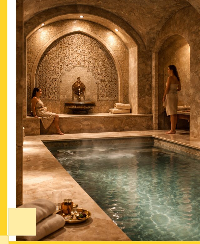 Хамам с бассейном под ключ в Добрянке от 858670 р. | ЭриданДбр