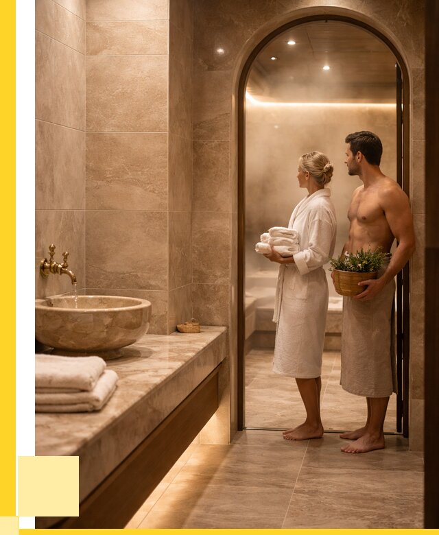 Проект и монтаж сауны и хамама в Добрянке от 353570 р., ЭриданДбр