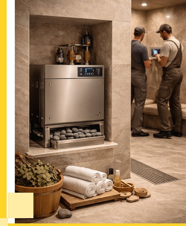 Парогенераторы для хамама в Добрянке от 75765 р. | ЭриданДбр