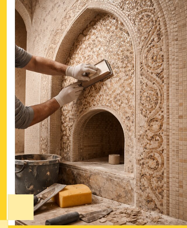 Мозаика для хамама в Добрянке под ключ от 5051 р. | ЭриданДбр