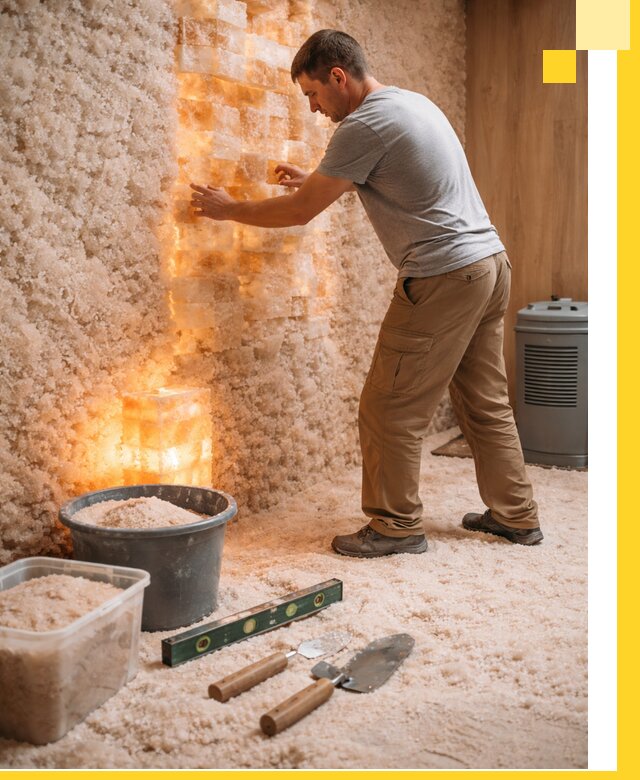 Проектирование и монтаж соляных комнат в Добрянке под ключ