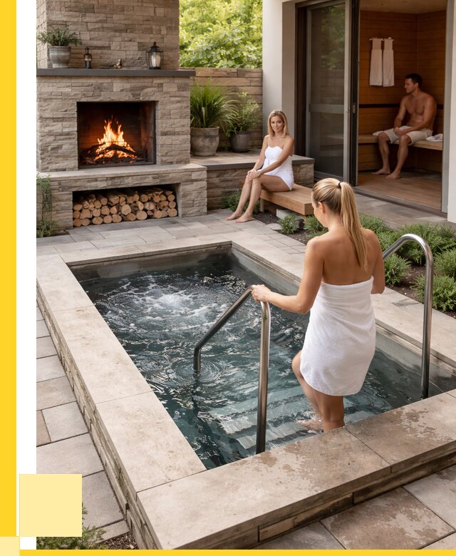 Холодные купели под ключ в Добрянке от 45459 р. | ЭриданДбр