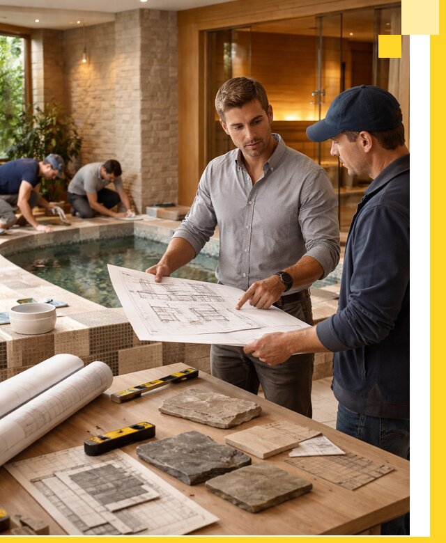 Проектирование SPA зон под ключ в Добрянке с инженерией